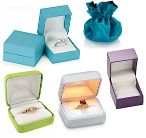 Jewelry- Ring boxes to hold a special keepsake.