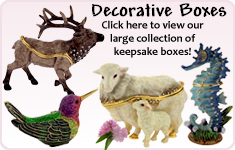Offering a great selection of presentation and trinket boxes.