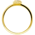 Side view of ring #71520