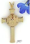 Sand Dollar Crosses- two styles are offered.