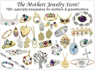 Just a sampling of the mother's jewelry items we offer.