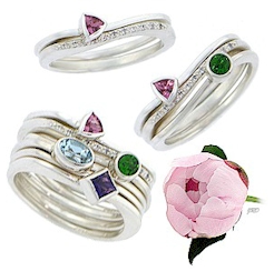 Stack Rings for Mothers, Grandmothers, Sisters and Best Friends